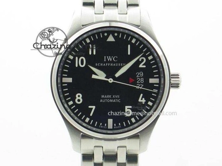 MIROTIME 0312 Compact Big Pilot “Markus Buhler” IW5003 Turbine V6F Best Edition Grey Dial On Leather Strap A 7314